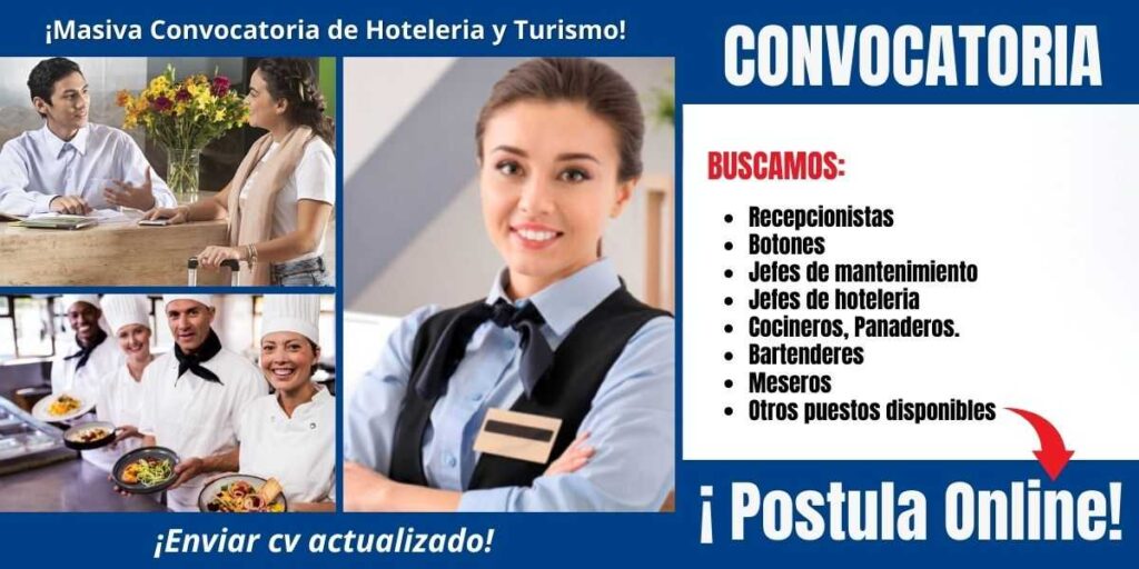 SE REQUIERE PERSONAL PARA HOTEL
